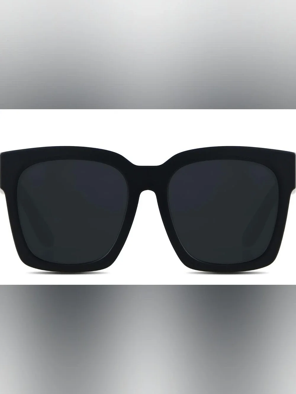 Oversized Square Women’s Sunglasses - Black